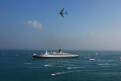 QE2-arrives-in-Dubai-joined-by-an-Emirates-A380-Airbus-and-a-flotilla-of-over-60-local-yachts-boats-and-leisure-craft